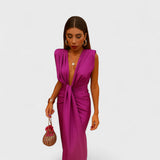 Julia | Open Neckline Dress