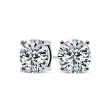 Chic White Gold Earrings Tera