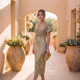Antonella | Elegant dress in lightweight, flowing fabric