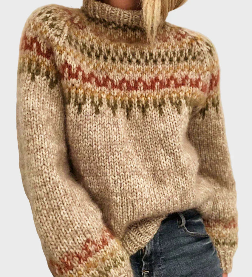 Knit High Neck Jumper