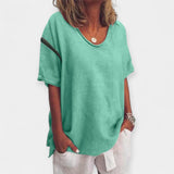 Atelier | Summer Plus V-Neck Blouse