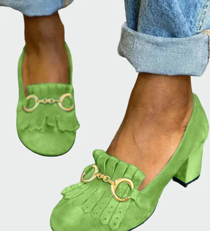 Amina | Stylish Shoes with a Golden Buckle