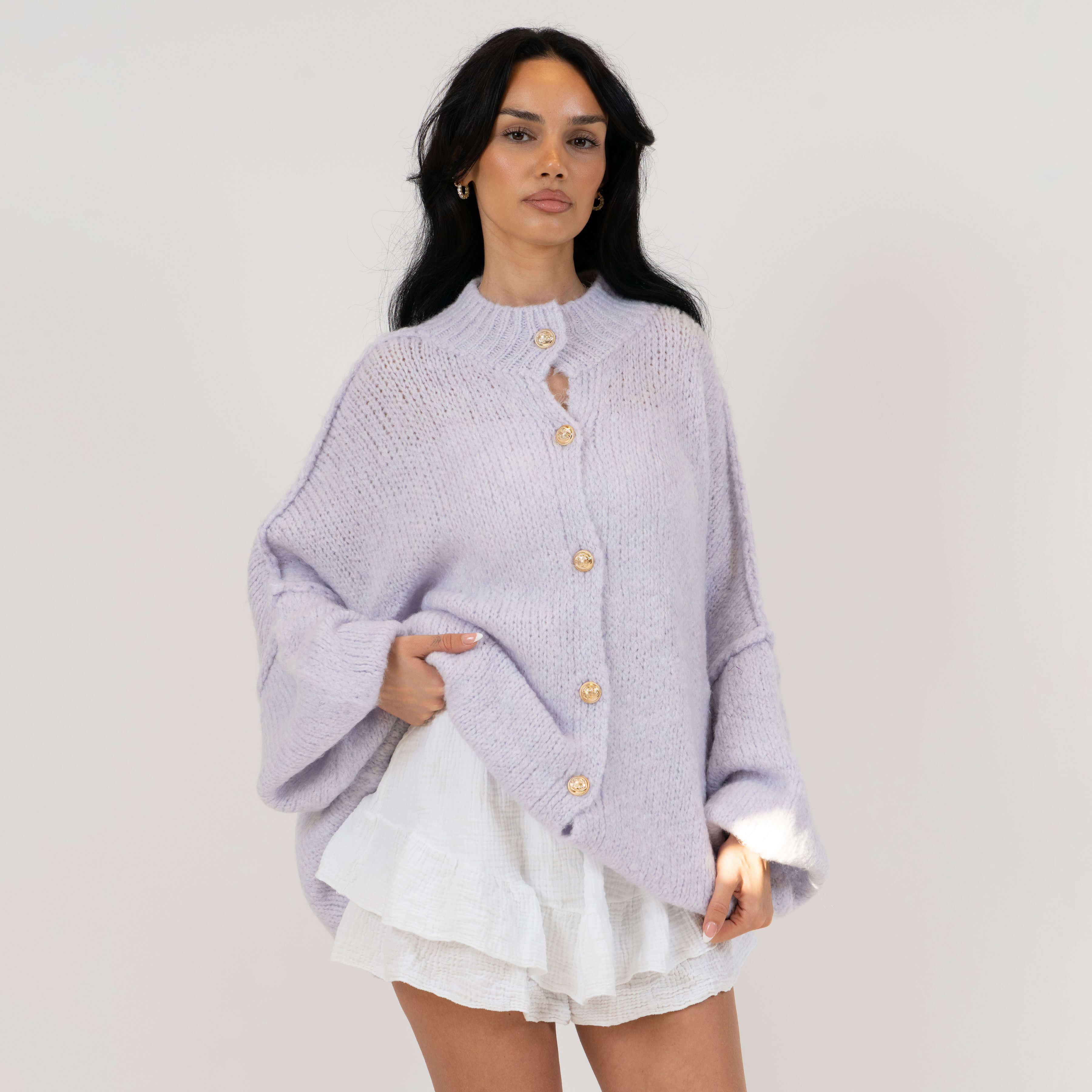 Oversized Cardigan "CozyGlam"