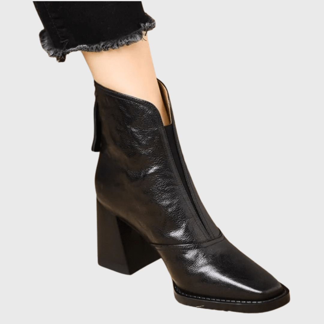 Ingrid | Luxurious Mid-Heeled Boots