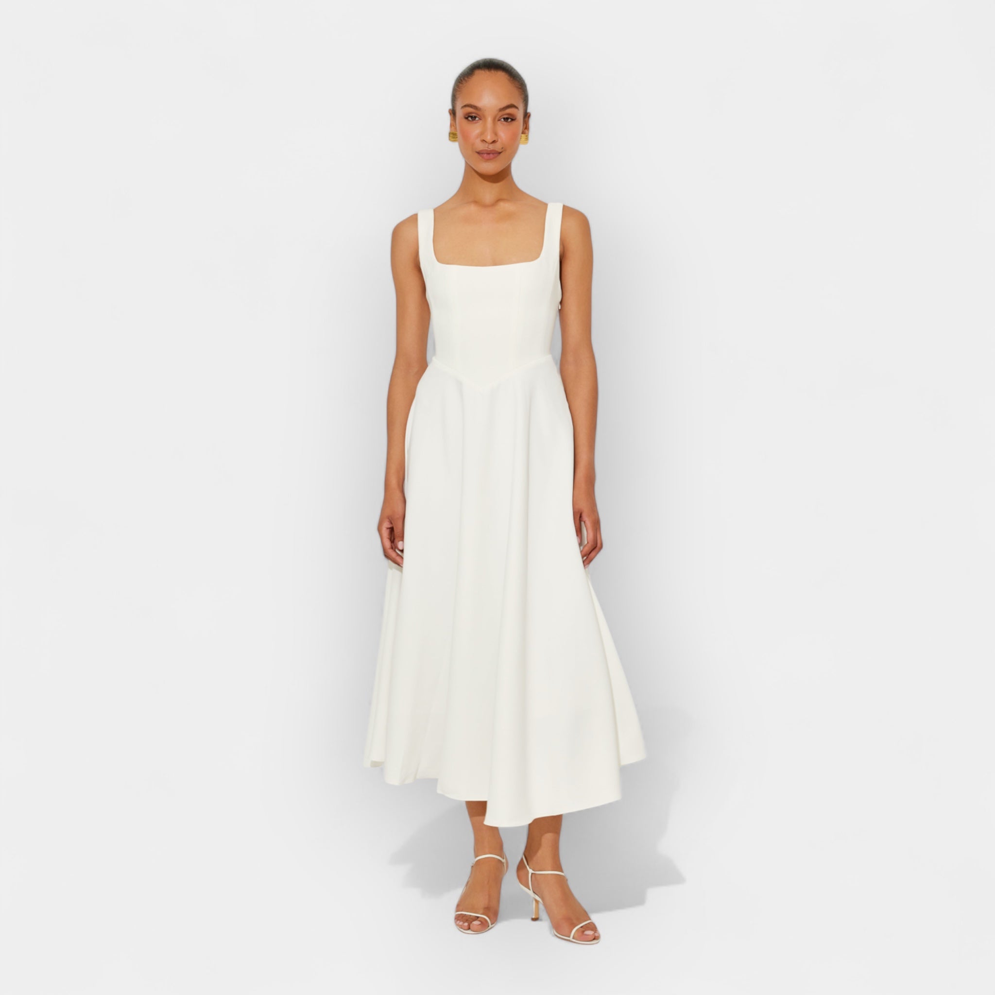 Siret | Midi Dress with A-Line