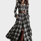 Evelyn - Elegant and Classic Shirt Dress