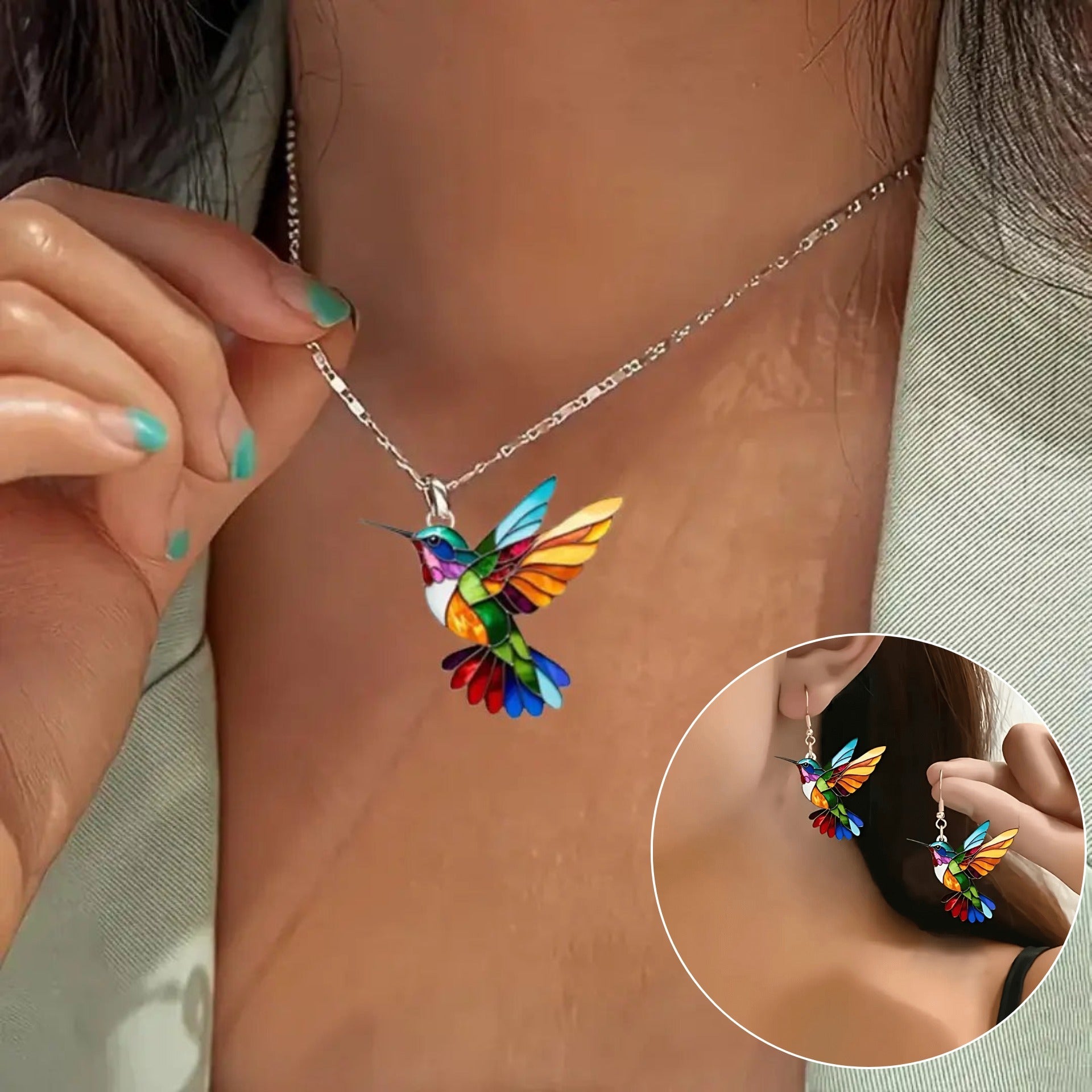 Eha | Beautiful Hummingbird Necklace