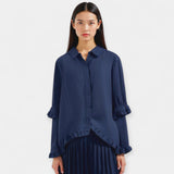 Julieta | Elegant Cotton and Linen Shirt