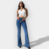 Alessia | High-Waisted Flared Trousers