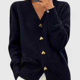 Sirje | Elegant Knitted Cardigan with Buttons