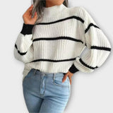 Chavala | Rolled and Striped Jumper