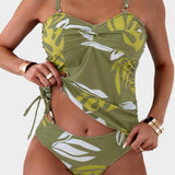 Carmen™ | Bikini with Tropical Leaf Print