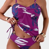 Carmen™ | Bikini with Tropical Leaf Print