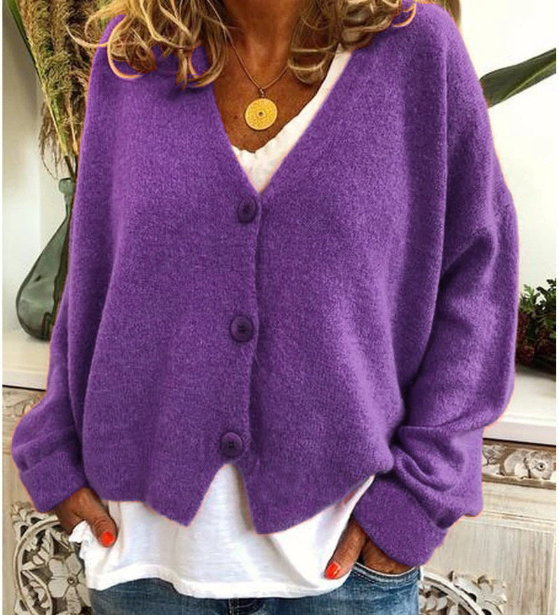 Elegant knitted gilet for women