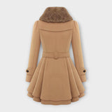 Ema | Elegant Faux Fur Coat