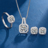 White Gold Jewellery “Aria Quadrata”