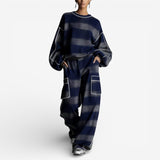 Luana | Striped Knit Set