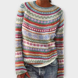 Suzu | Vintage Knitted Sweater for Women