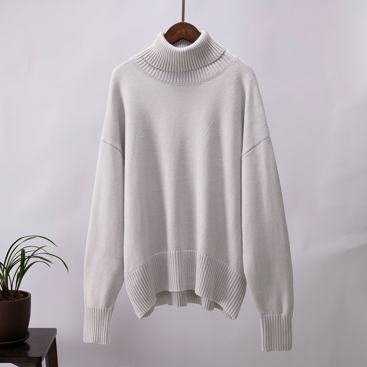 Luxurious and Soft Turtleneck Sweater for Women