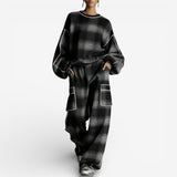 Luana | Striped Knit Set