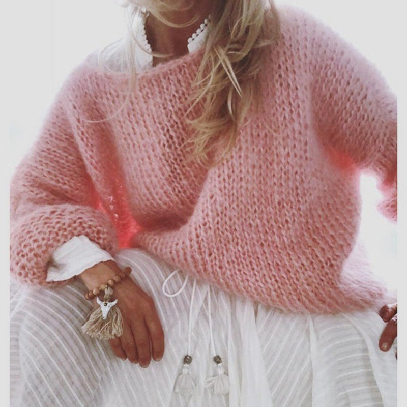 Elegant Soft Sweater for Women – Oversized Sweater with Long Sleeves