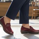 Chelsea | Deep Red Ankle Boots