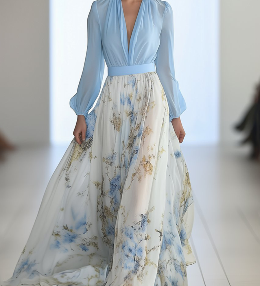 Evi | Floral Elegant Dress