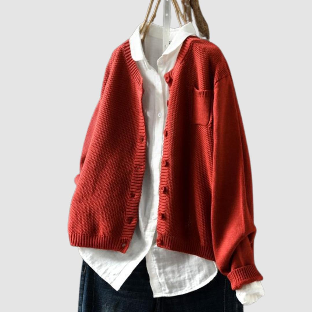 Women's Soft Knit Cardigan - Warm and Comfortable