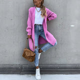 Long Oversized Cardigan for Women – Loose and Comfortable Knit