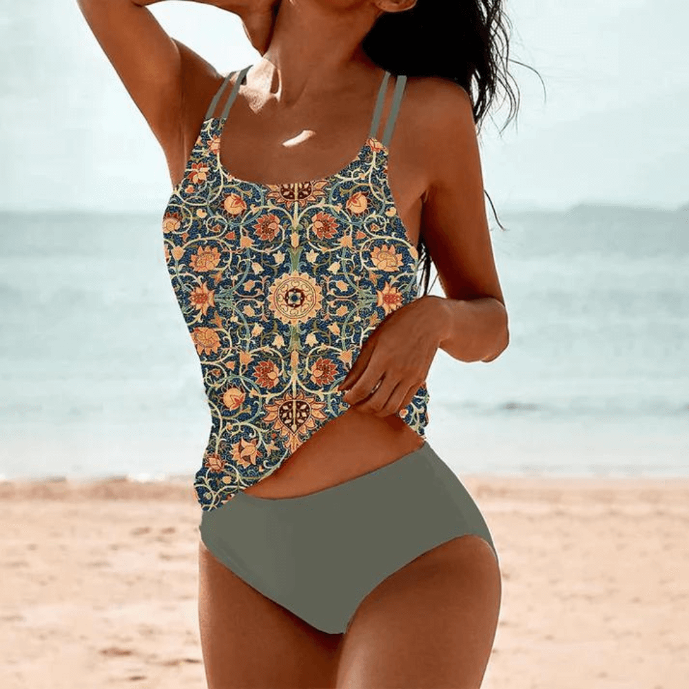 Ruby - Elegant Printed Swimwear
