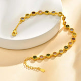 Luminous Rainbow Charm Bracelet