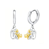 Elo | Cat Hugging Earrings