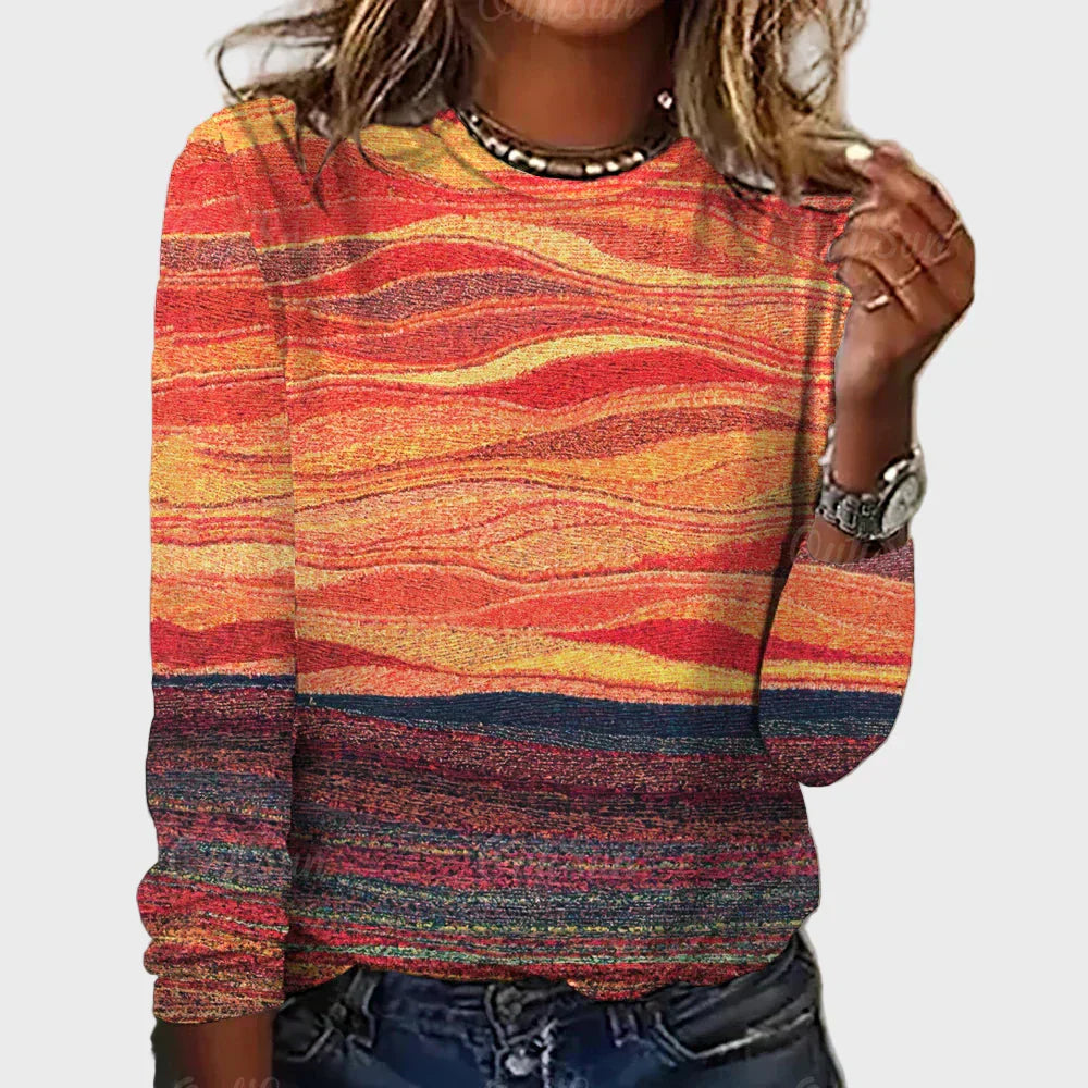 Hannele | Knitted Top with Long Sleeves