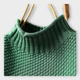 Kerli | Knitted Sweater with High Collar