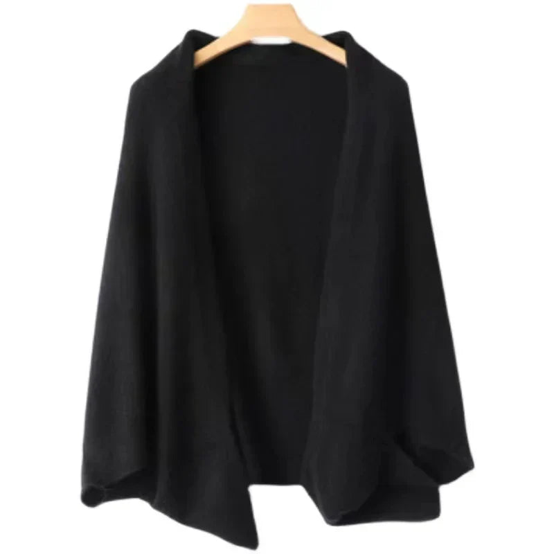 Women's Oversized Shawl Cardigan – Soft, Elegant, and Enveloping, Perfect for Layered Looks