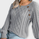 Malia | Knitted Sweater with Buttons