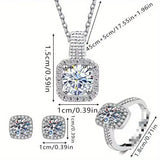 Luxury Cube Jewellery Set