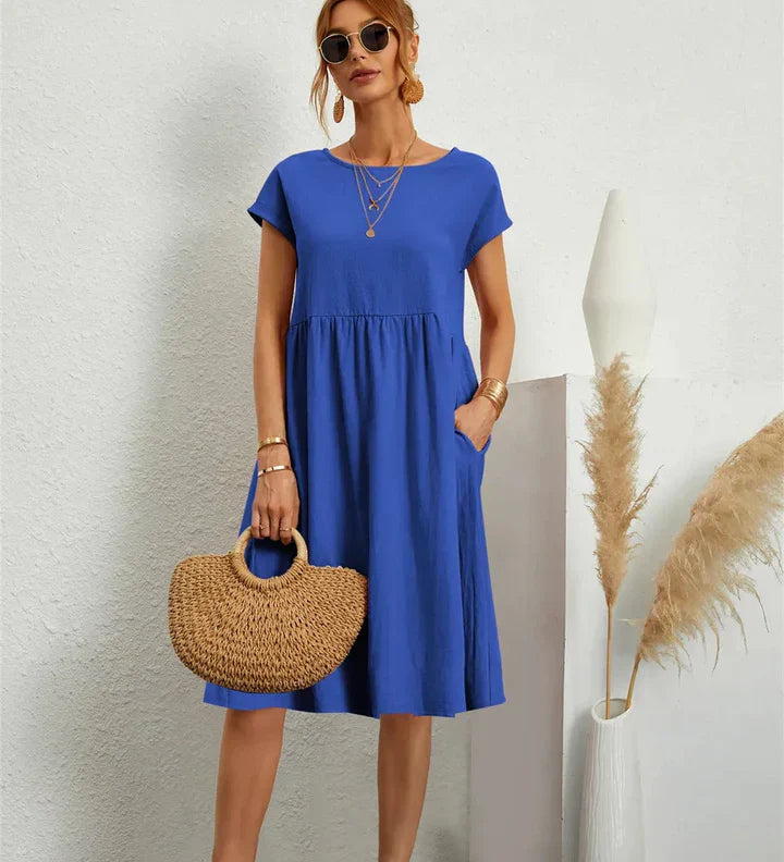 Sol | Elegant dress for festive occasions with summer lightness