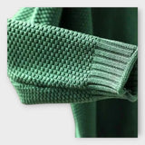 Kerli | Knitted Sweater with High Collar