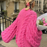 Elegant and Warm Sweater for Women – Thick Knitted Sweater