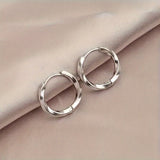 Minimal Geometric Drop Earrings