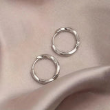 Minimal Geometric Drop Earrings