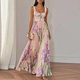 Oriah | Floral A-Line Maxi Dress