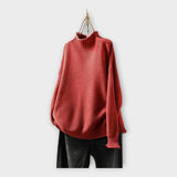 Kerli | Knitted Sweater with High Collar