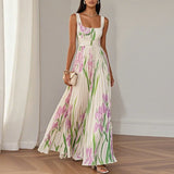 Oriah | Floral A-Line Maxi Dress