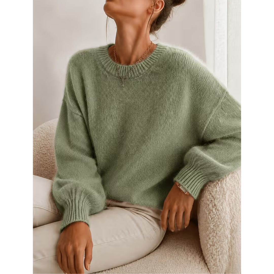 Women's soft relaxed-fit sweater - Comfortable and versatile