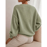 Women's soft relaxed-fit sweater - Comfortable and versatile