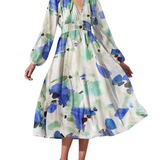 Celine | Women's Dress with Floral Pattern