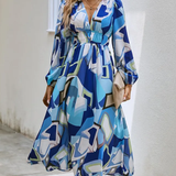 Celine | Women's Dress with Floral Pattern