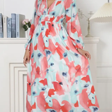 Celine | Women's Dress with Floral Pattern